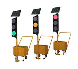 LED portable traffic signal light