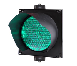 200mm Green full ball traffic light