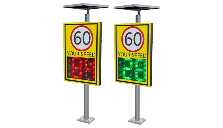 188 radar speed sign