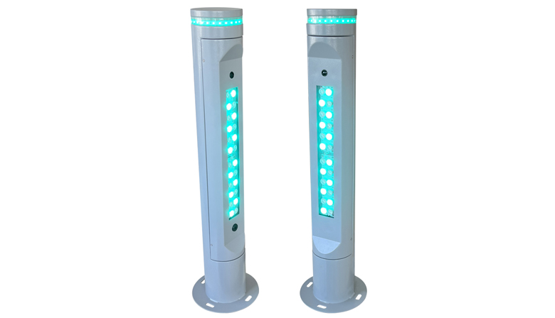 pedestrian crossing warning post light on sale