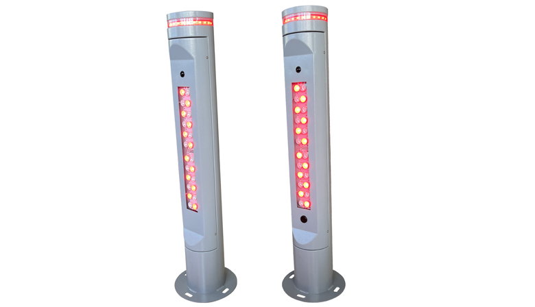 pedestrian crossing warning post lightfor sale