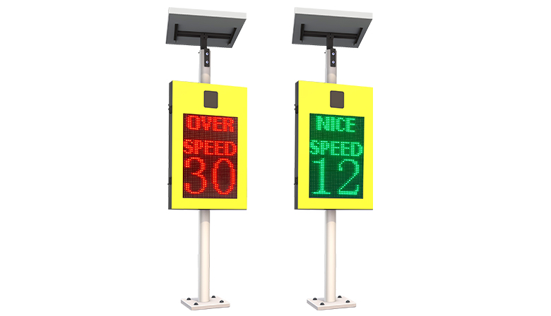 LPR radar speed sign