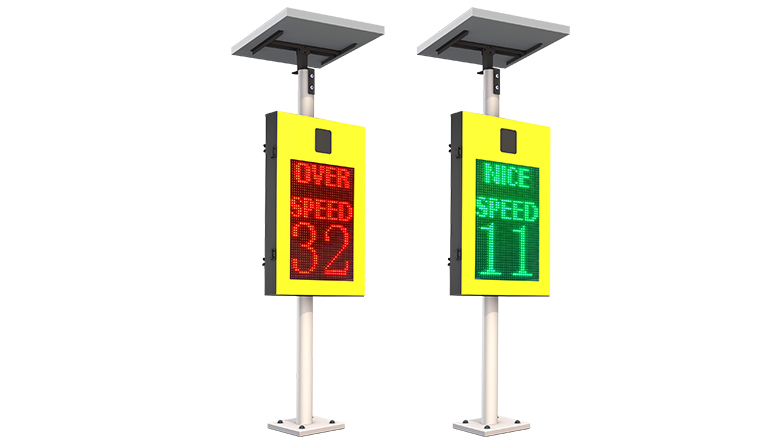 LPR radar speed sign