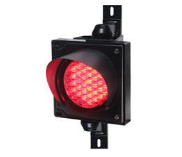 4inch led traffic light red color