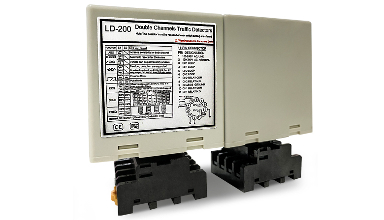 double channel looop detector