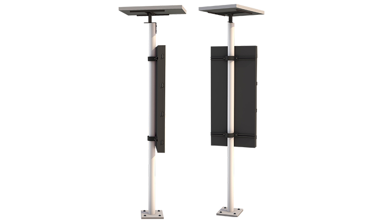 solar 188 Radar Speed Sign with face light