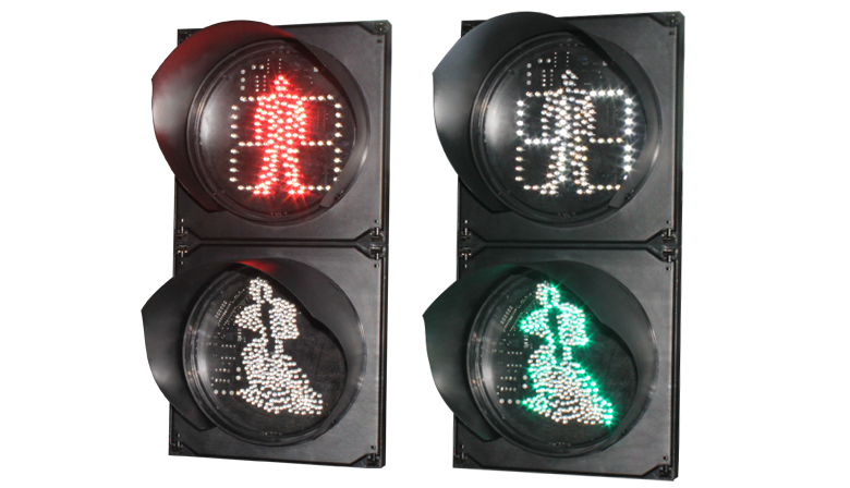 dynamic pedestrian traffic light for sales